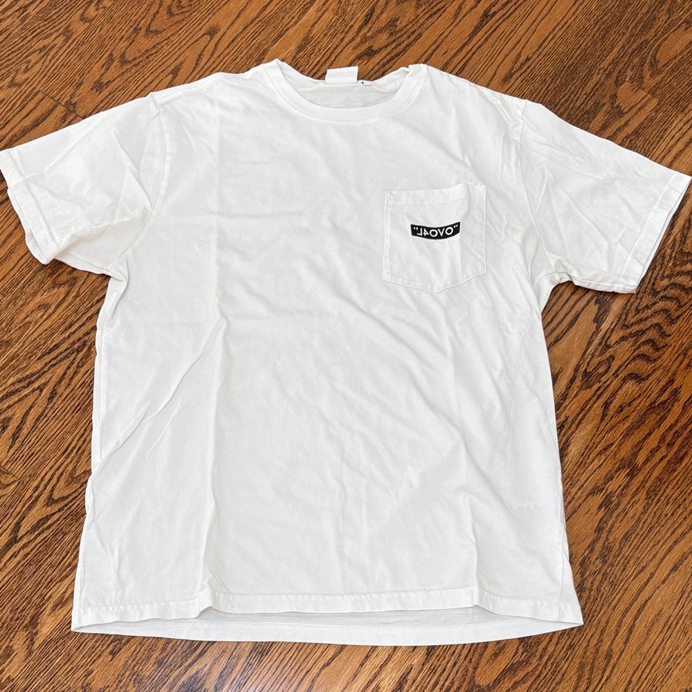 OVO Classic White Short Sleeve Tee - M